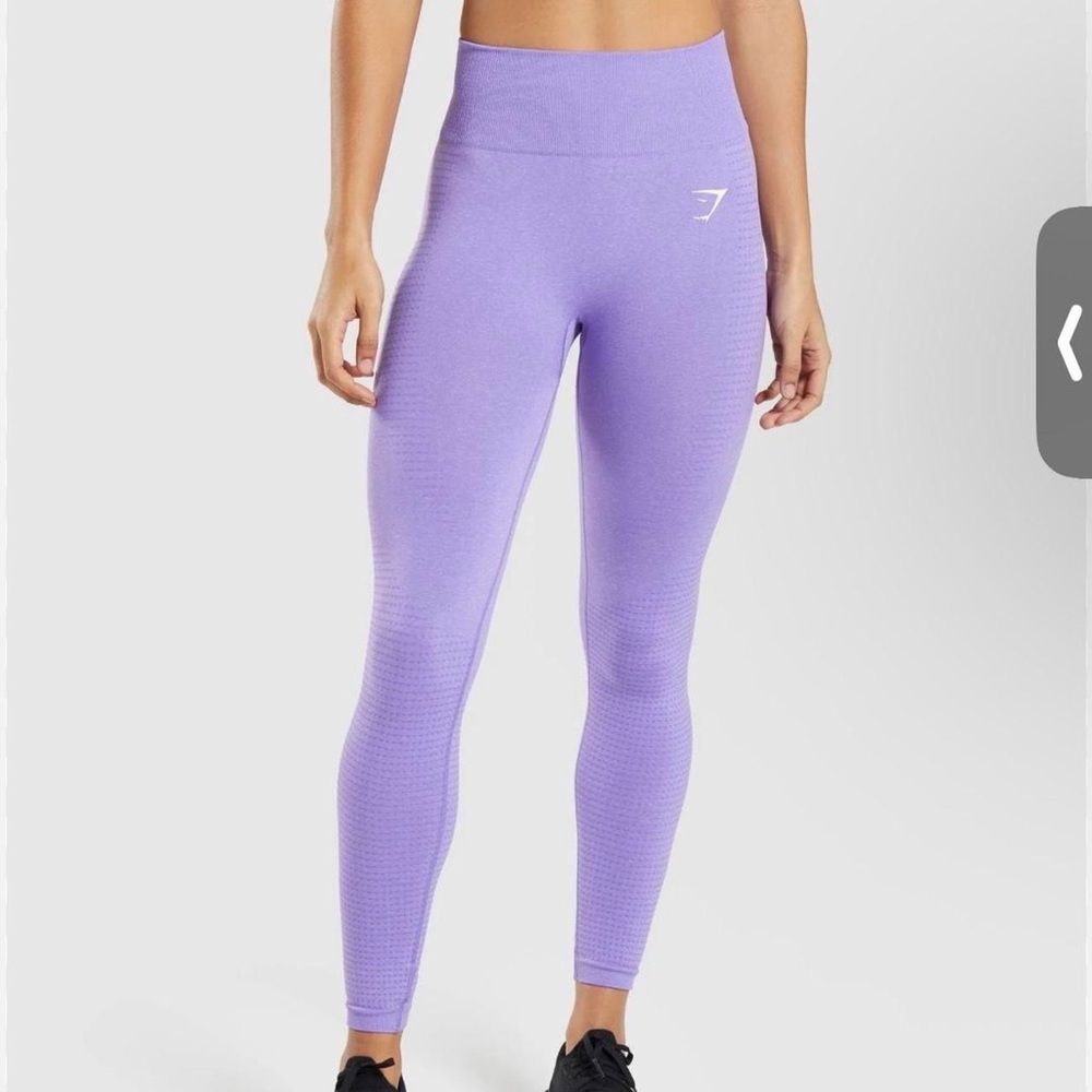 Gym shark - Vital Seamless 2.0 Leggings - Bright Purple Marl